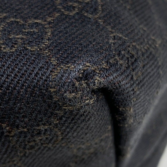 Gucci Bag GG Black canvas Shoulder - Picture 3 of 7